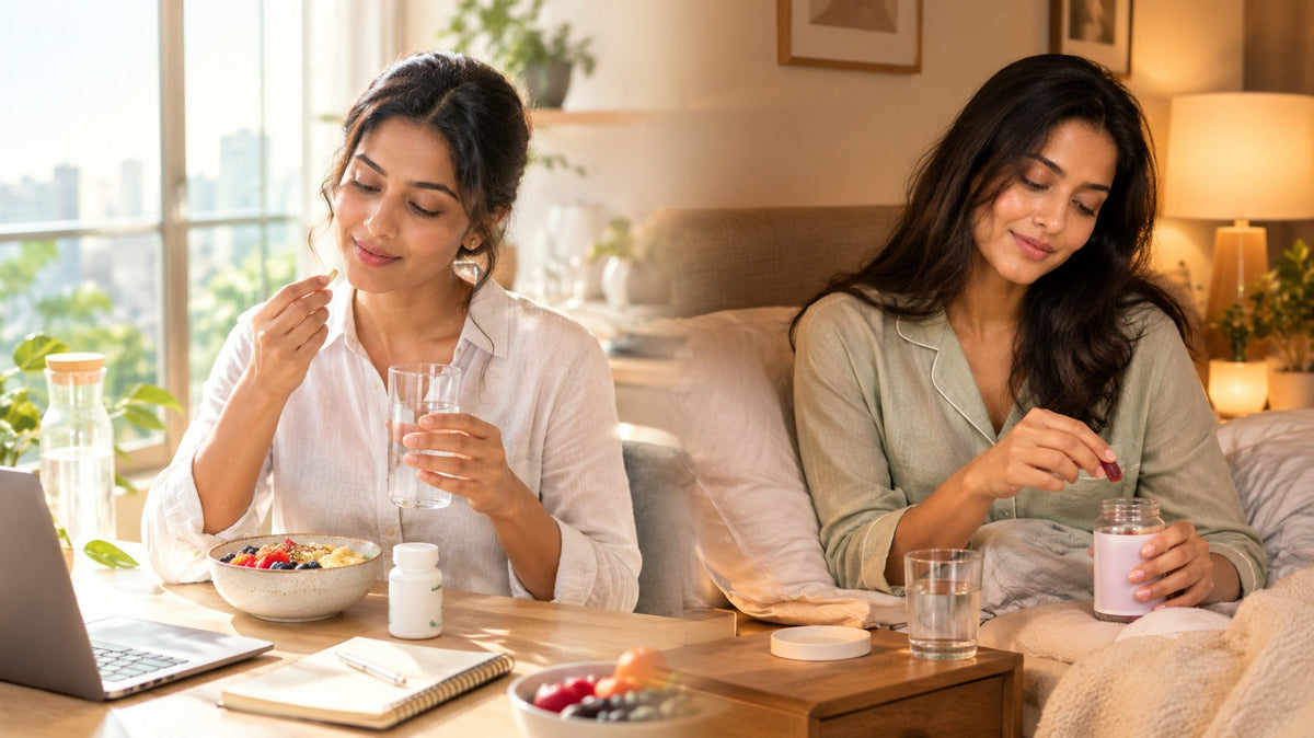 Build a Simple Morning and Night Supplement Routine