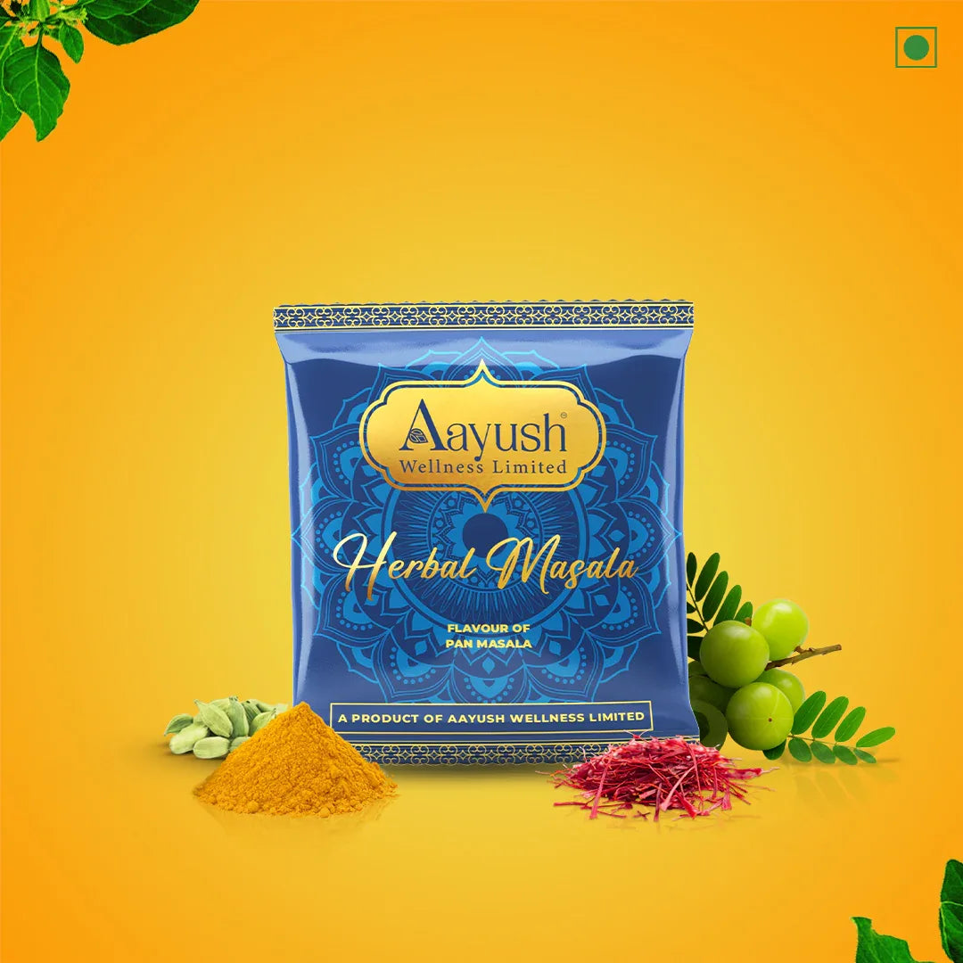 Buy Aayush Wellness Herbal Masala & Quit Tobacco Naturally
